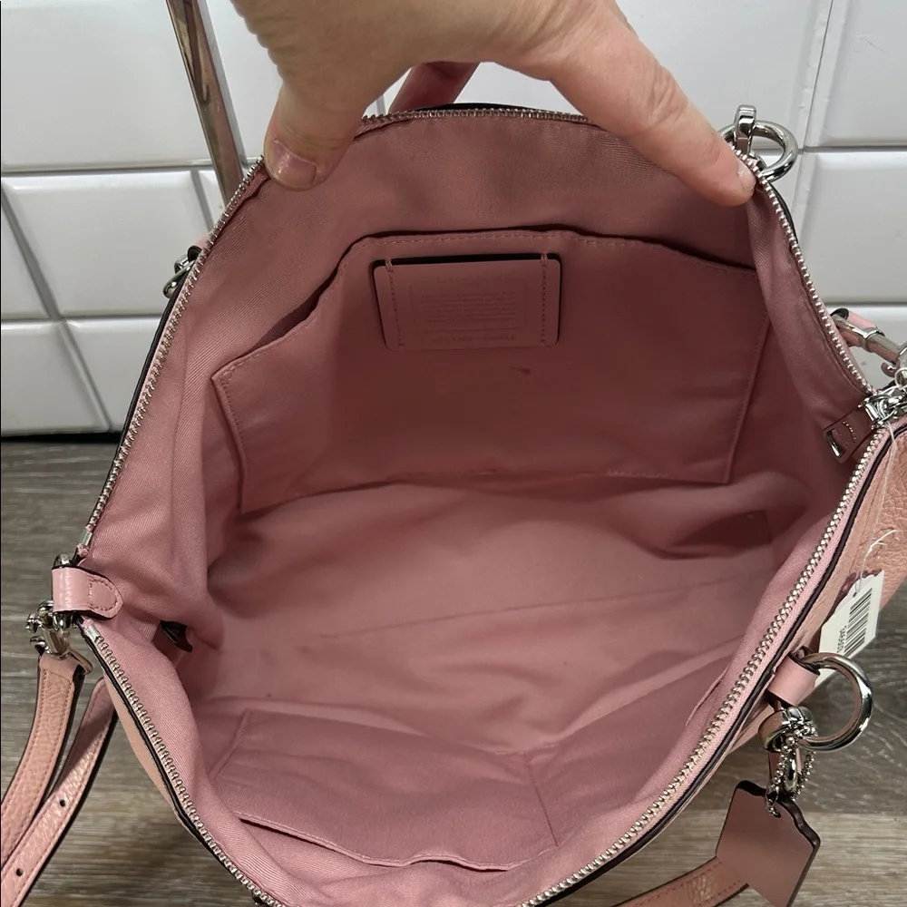 Coach Pink Crossbody Bag - Picture 4 of 15
